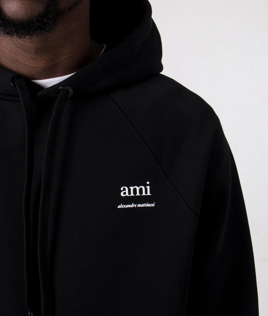 AMI Paris Mens  Loopback Hoodie